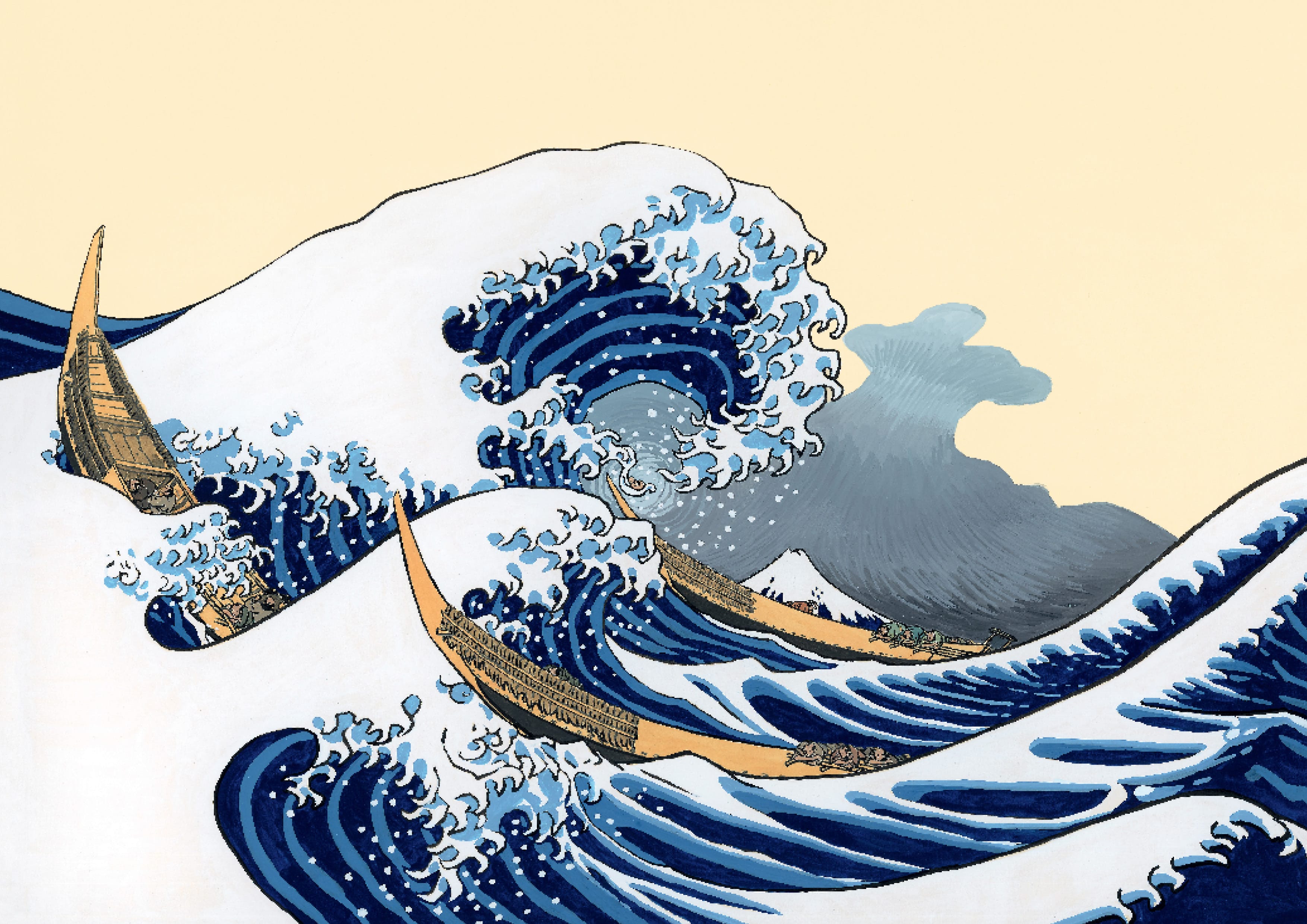 Décryptage de l'œuvre La Grande Vague de Hokusai - Magazine Artsper