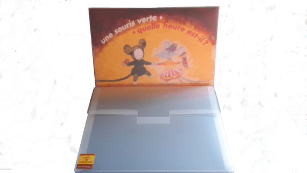 Pochette plastifiée (prêt en bibliothèque)